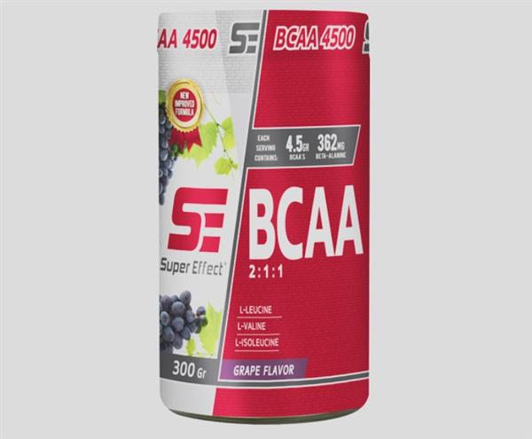 אבקת BCAAבטעם ענבים סופר אפקט 300גרם