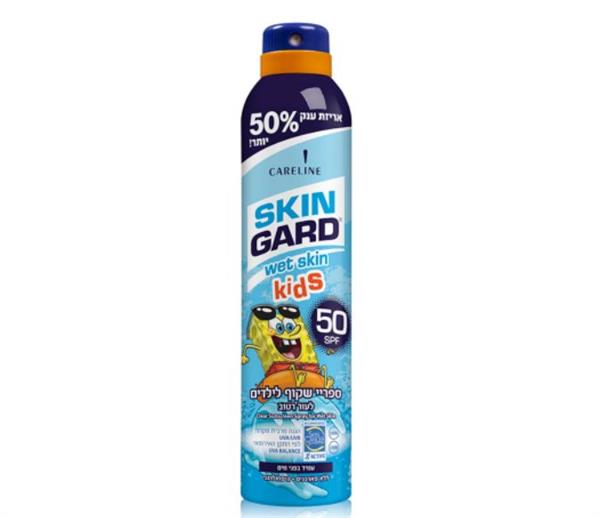 סקינגארד ווט סקין ילדים משפחתי -SPF50בוב ספוג